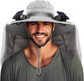 Chuarry Wide Brim Sun Hat with Dual Fans - Solar USB Cooling
