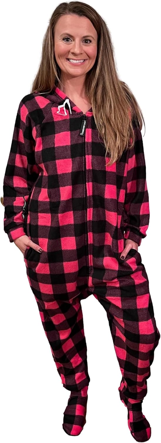 Forever Lazy Footed Adult Onesies for Ultimate Comfort