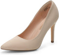 DREAM PAIRS Women's Pointed Toe High Heels - Elegant 4in Pumps