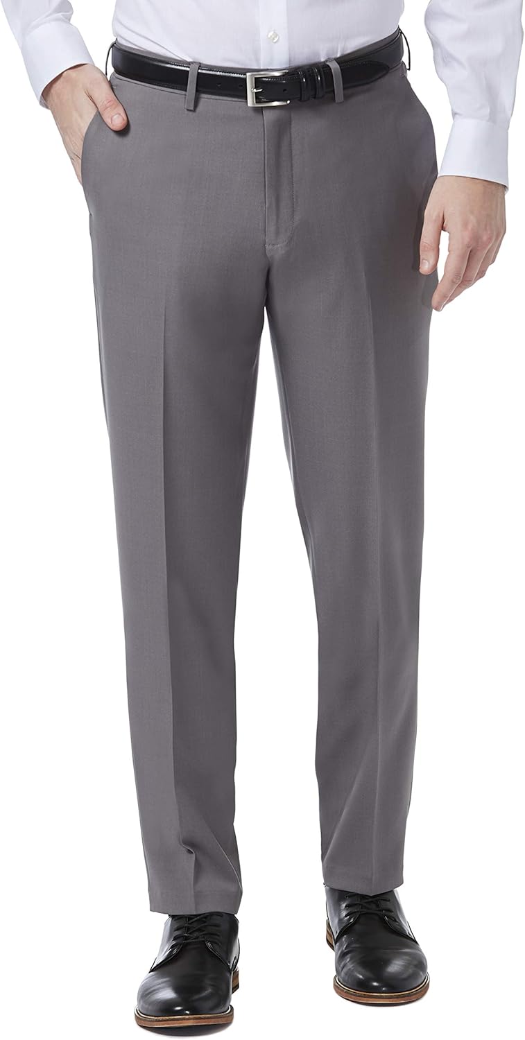 Haggar Men's Premium Comfort Dress Slim Fit Flat Front Pant Review