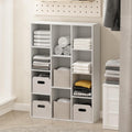 Furinno Reed 11-Cube Open Shelf Clothing & Closet Storage