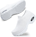 STQ Walking Shoes Women Slip On Sneakers - Arch Support Comfort ]