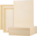 Wood Panels 11 x 14 in 8 Pack Wooden Canvas Panels - Unfinished Pine