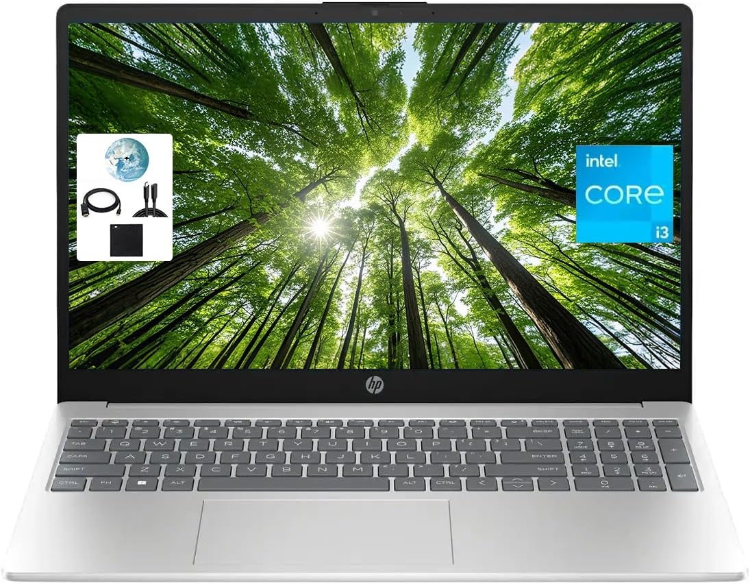 HP 15.6 Touch Laptop, 32GB RAM 1TB SSD, i3-1215U 6-Core, Win11 - Ultimate Performance
