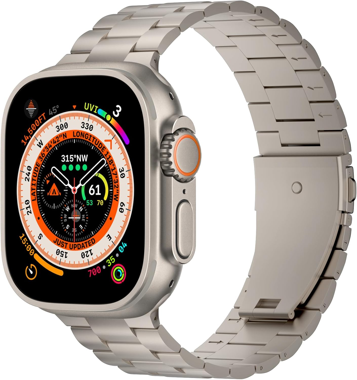 Titanium Apple Watch Band Upgrade