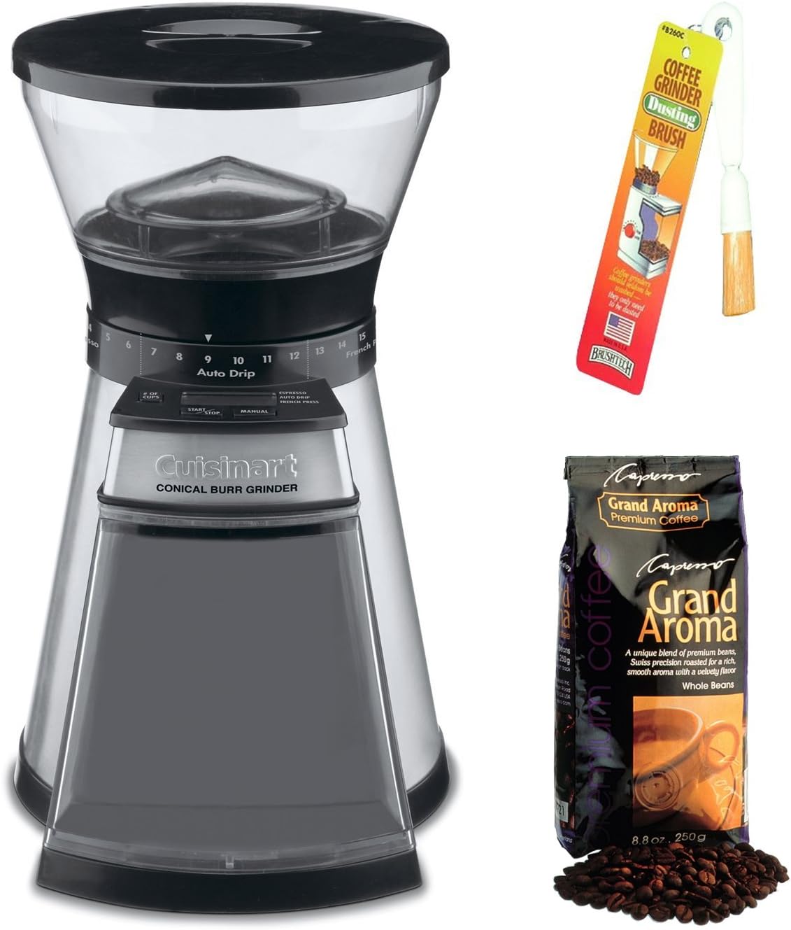 Cuisinart Compact Conical Burr Mill for Perfect Grinds