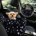 Cullaby Center Console Dog Car Seat for Small Dogs - Secure Travel