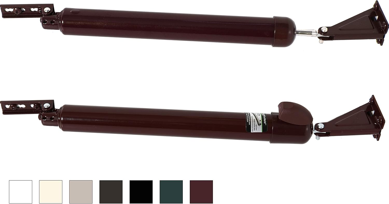Touch 'n Hold Smooth Dual Door Closer System for Security Doors