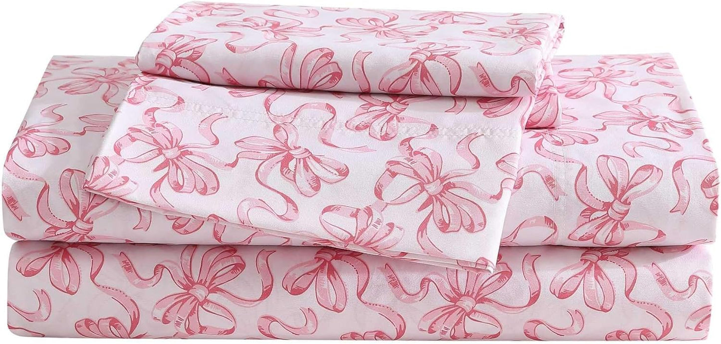 Betsey Johnson Full Bed Sheets Set - Soft & Lightweight Bedding