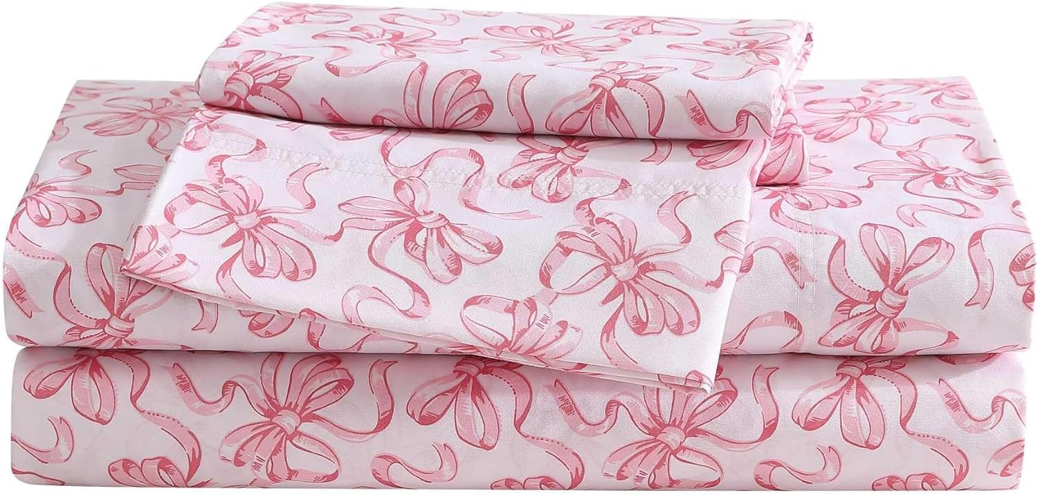 Betsey Johnson King Bed Sheets - Soft, Lightweight & Cozy Bedding
