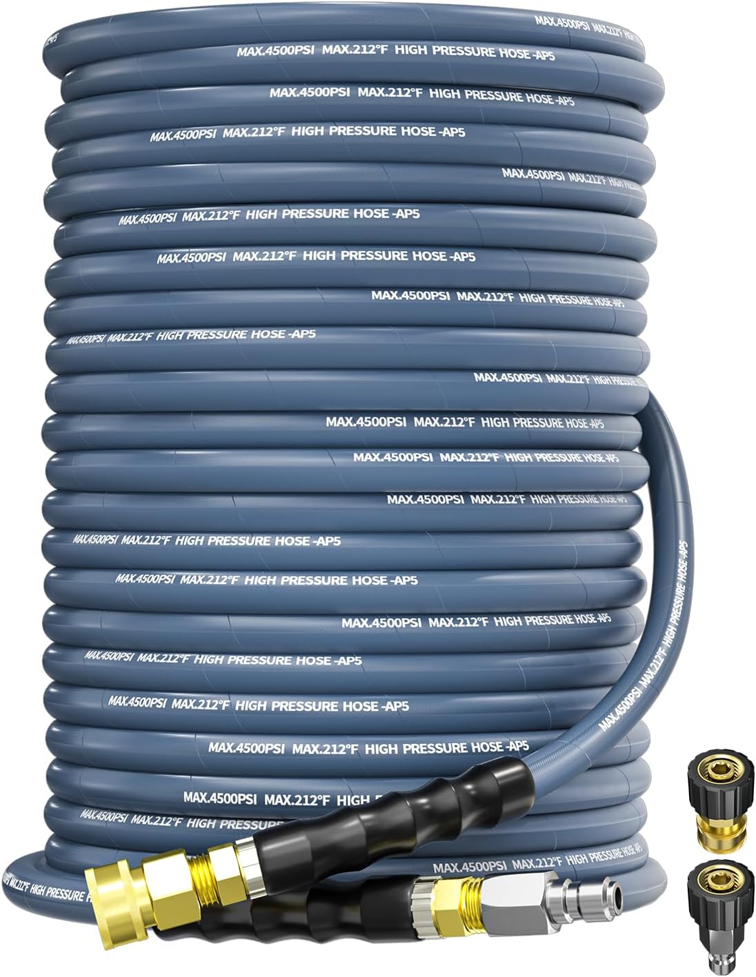 Pressure Washer Hose 125FT 3/8in for Hot and Cold Water Use