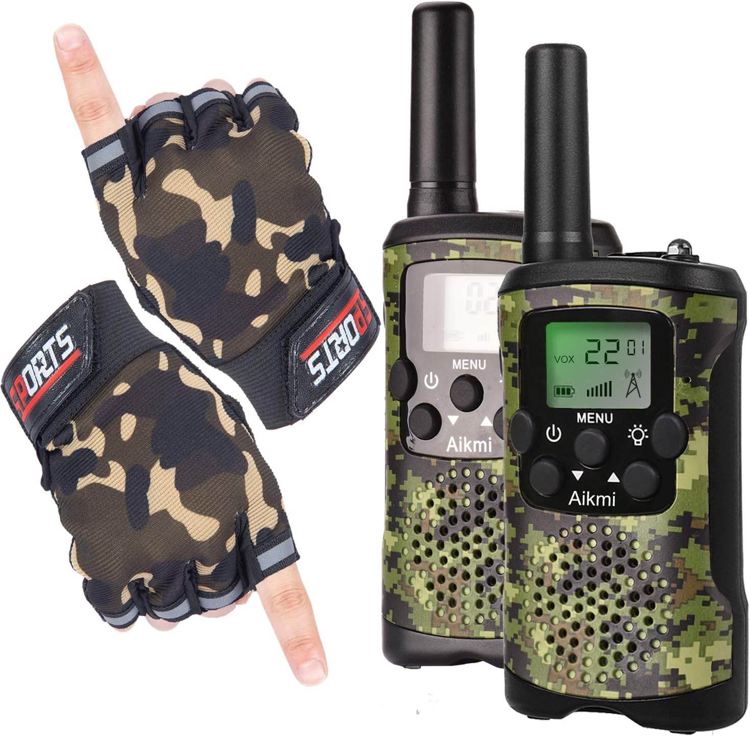 Adventure-ready Kids Walkie Talkies - 3 Miles Range
