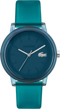 Lacoste 12.12 Men's Quartz Watch - Sporty Transparent Blue Style