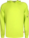 BOCOMAL FR Hooded T Shirt Heather Series 6oz Flame Resistant CAT2
