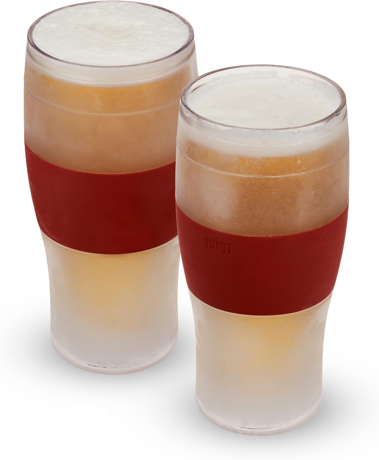 HOST FREEZE Beer Glasses - Keep Your Brews Ice Cold Always