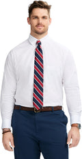 Big & Tall Dress Shirt for Men - Wrinkle Free Stretch Button-Down