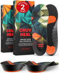 Sport Shock Absorbing Insoles - Athletic Cushioning Inserts