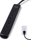 Philips 6 Outlet Surge Protector Power Strip - 720 Joules Protection