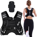 Weighted Vest for Men and Women - Adjustable 8/12/15/20/25lbs Fitness