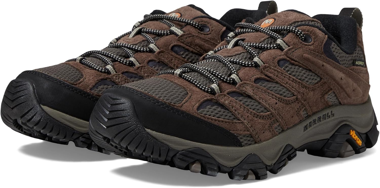 Merrell Men's Moab 3 Waterproof Boots for Outdoor Adventures