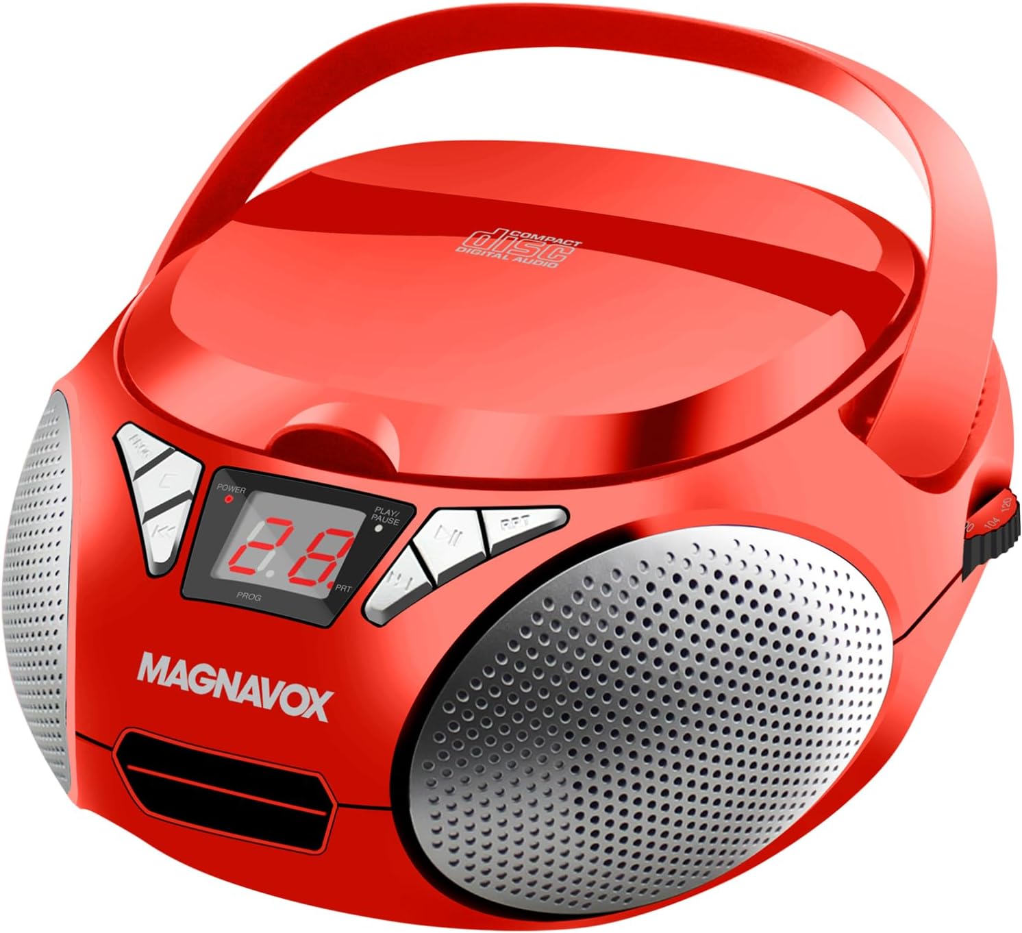 Magnavox MD6924 Portable CD Boombox with AM/FM Stereo Radio
