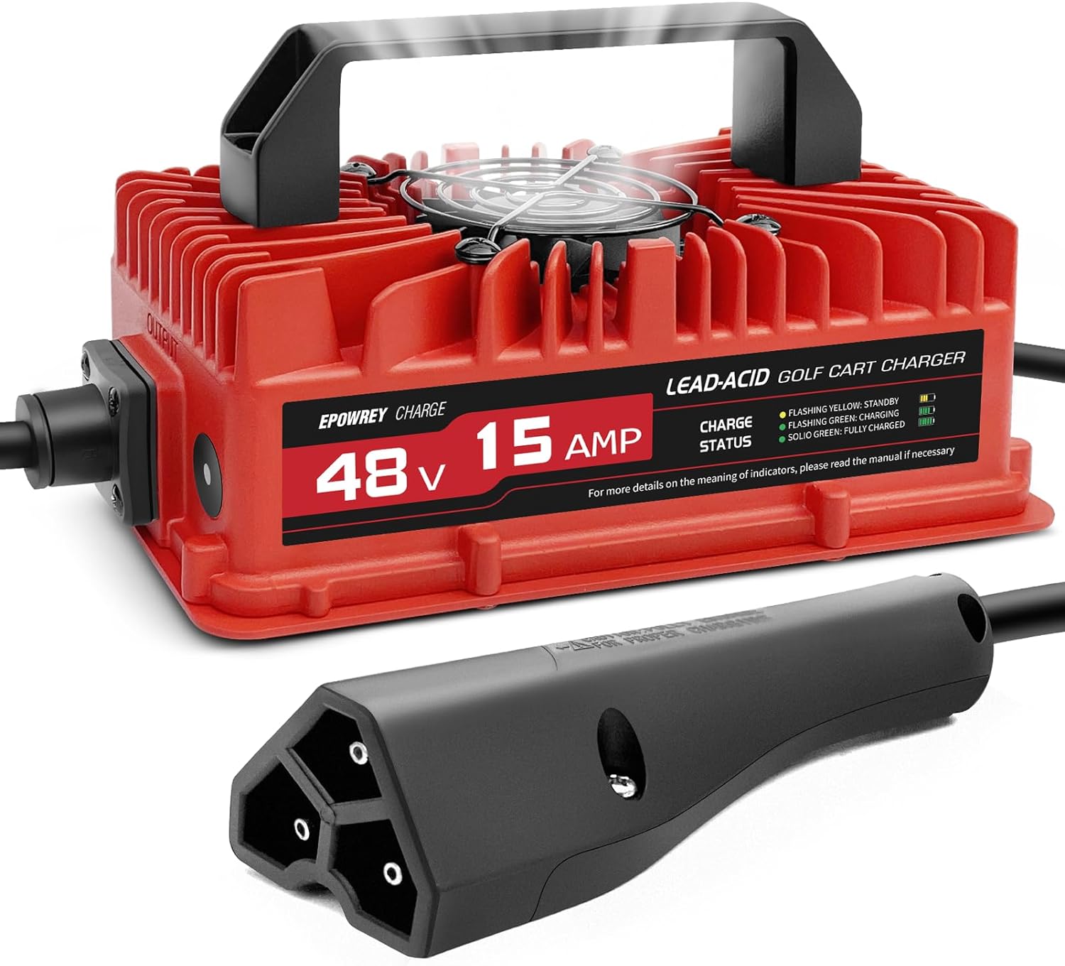 Fast Charging 48V EZGO Golf Cart Charger by Shenzhen Yileide