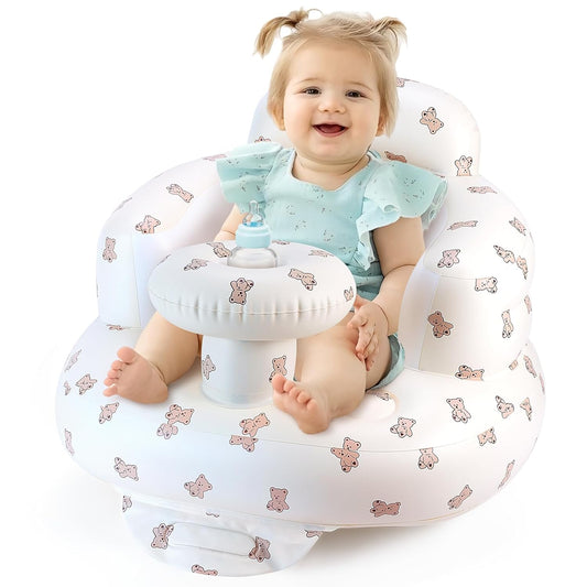 Tooktro Inflatable Baby Seat: Built-in Air Pump for Ultimate Comfort!