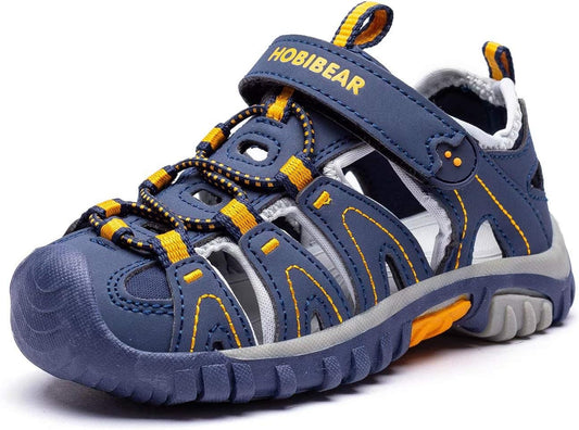 HOBIBEAR Boys Girls Sport Water Sandals for Outdoor Fun