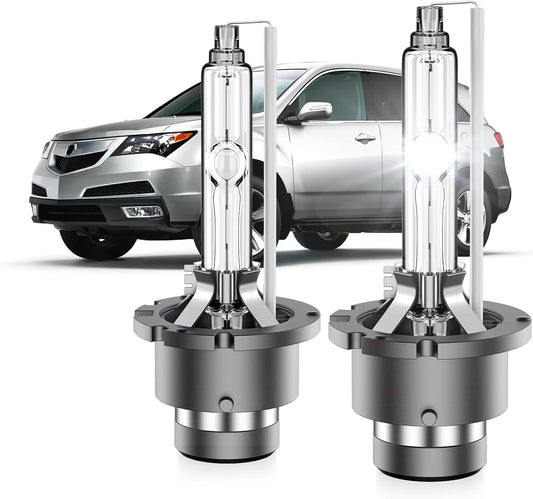 350% Brighter D2S HID Headlight Bulbs for Acura MDX RDX TL TSX
