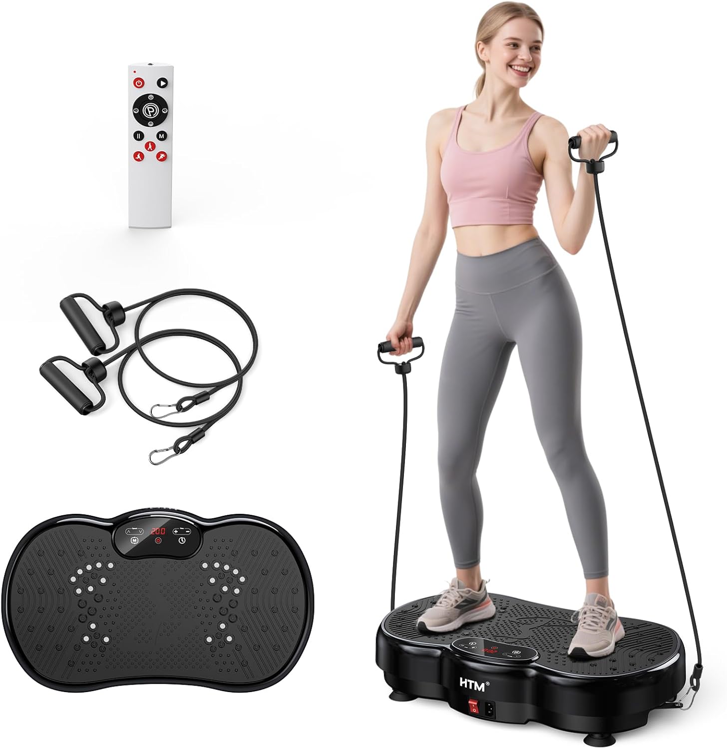 Vibration Plate Exercise Machine for Home Fitness & Weight Loss
