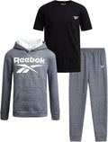 Reebok Boys Sweatsuit Set 3-Piece (8-14) - Ready for School & Play