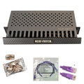 Neat Patch MINI 1U Cable Management Kit 10-Pack with 240 Purple Cables