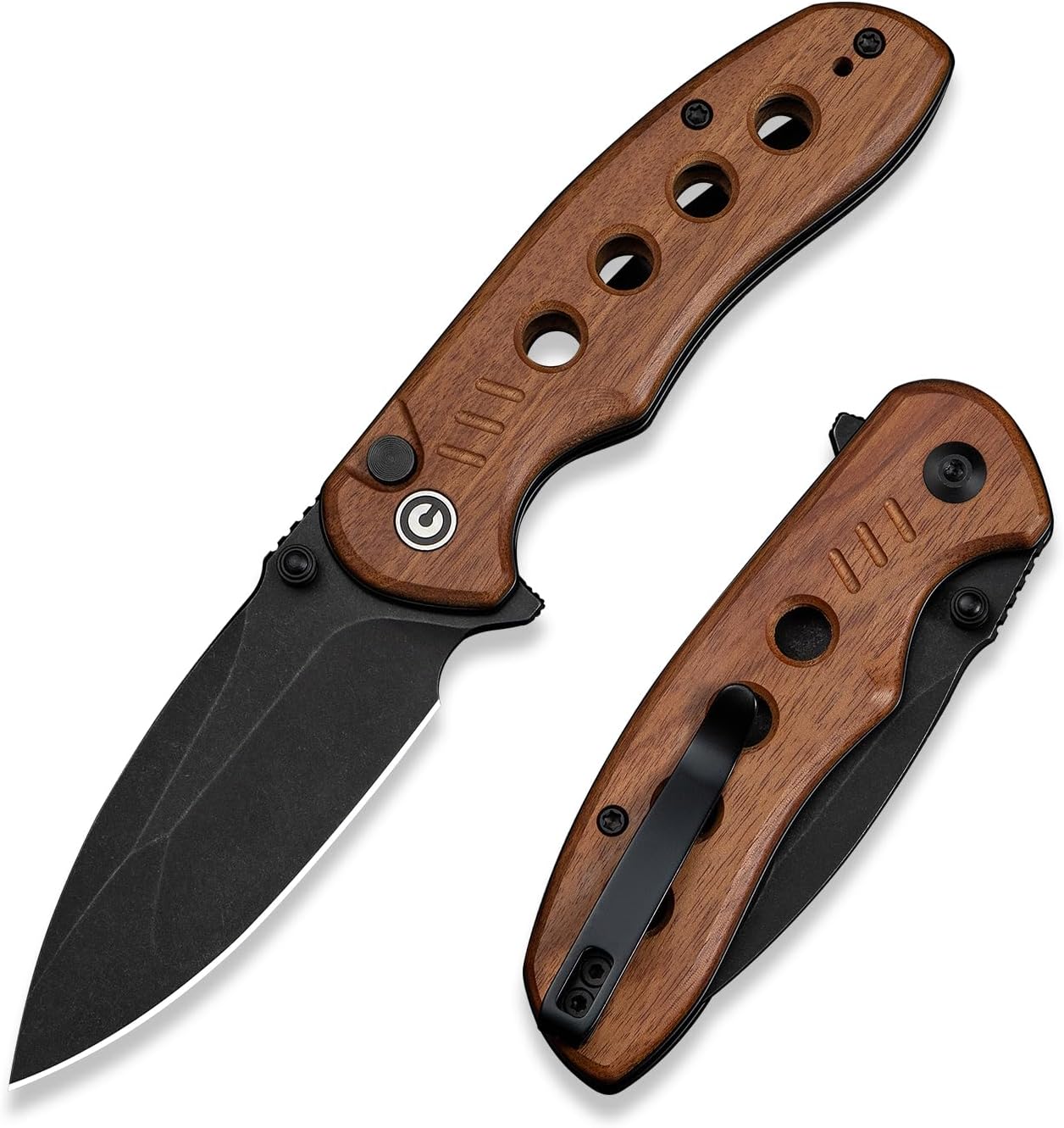 CIVIVI Triptych Folding Pocket Knife with 2.97in Blade