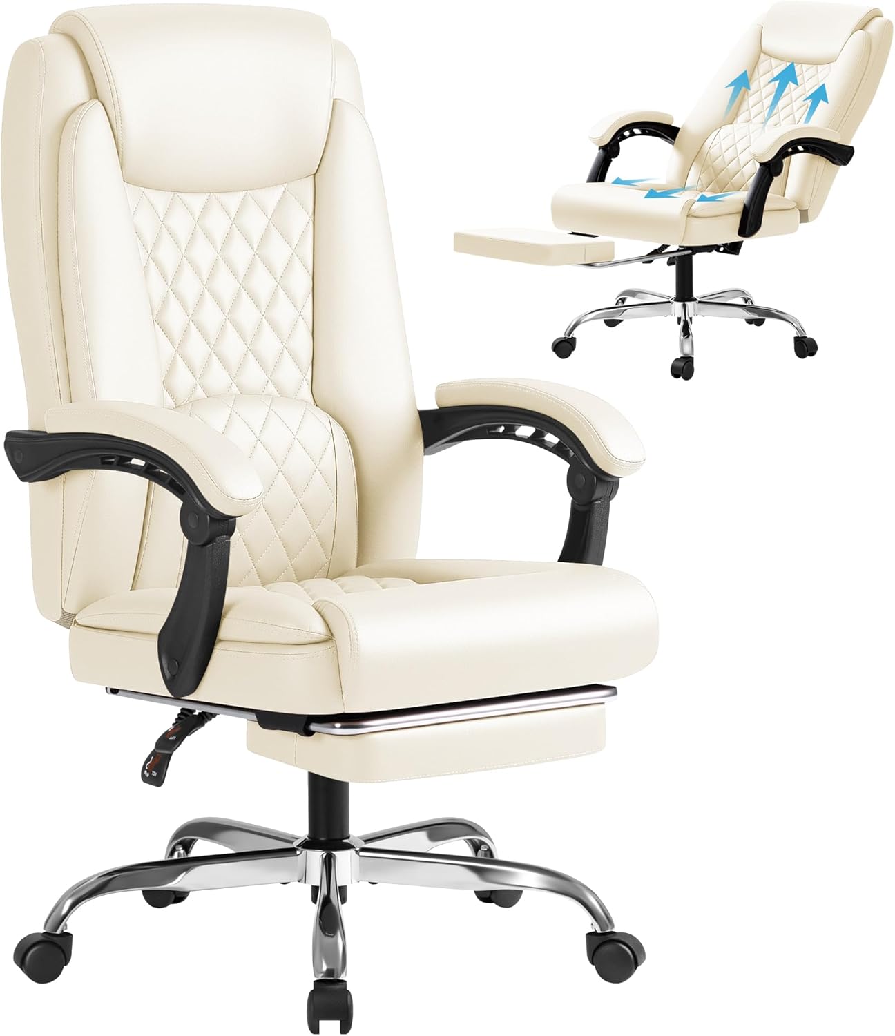 Furmax Ergonomic Office Chair with Footrest for Ultimate Comfort