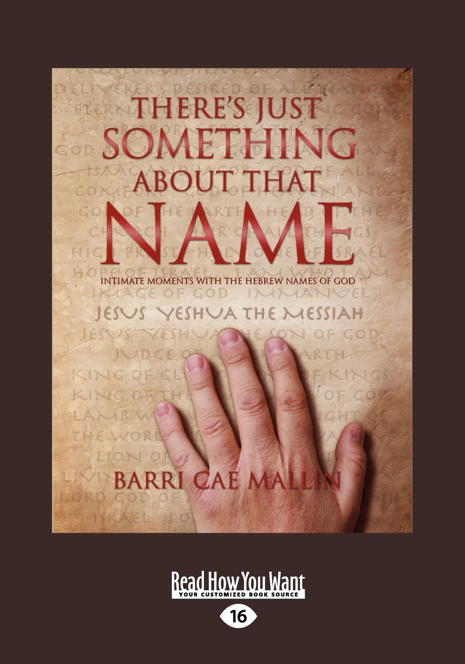 There's Just Something about That Name Large Print Book Review