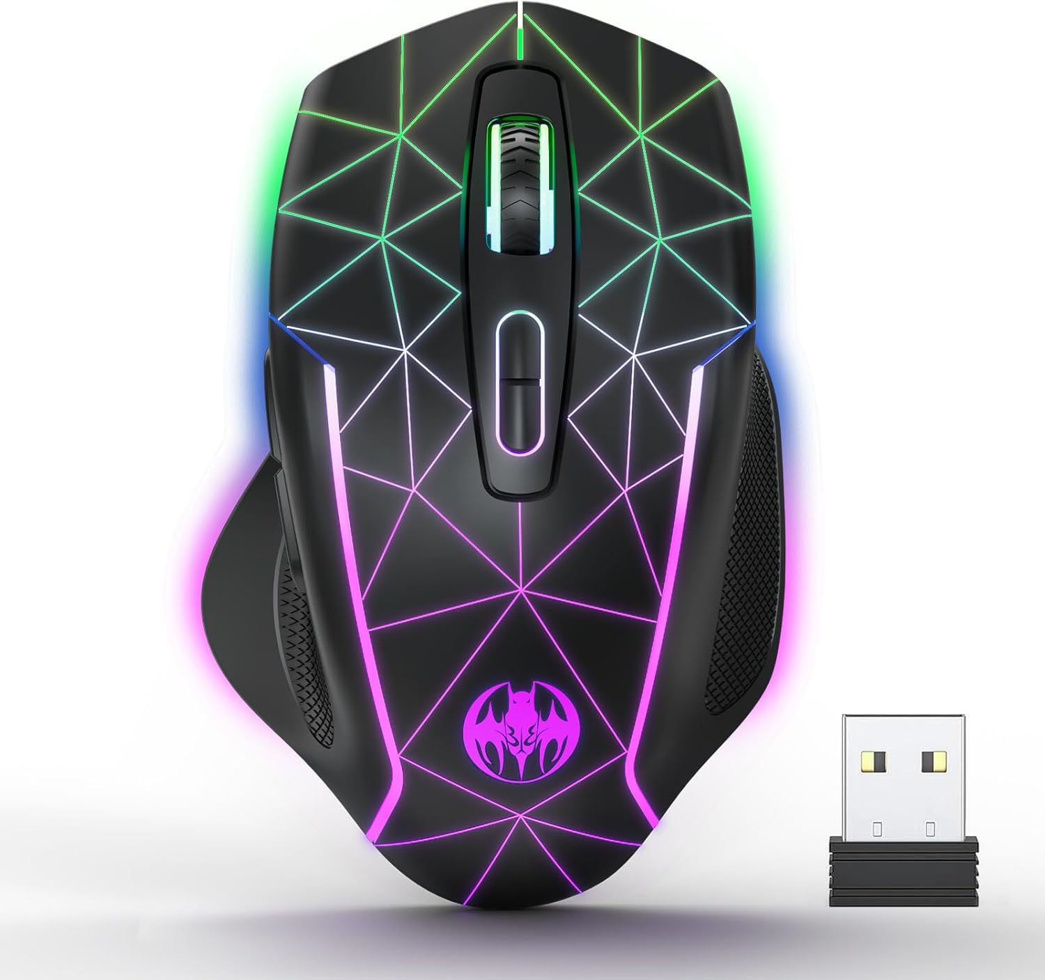 MELOGAGA Wireless Mouse: Effortless Gaming Movement!