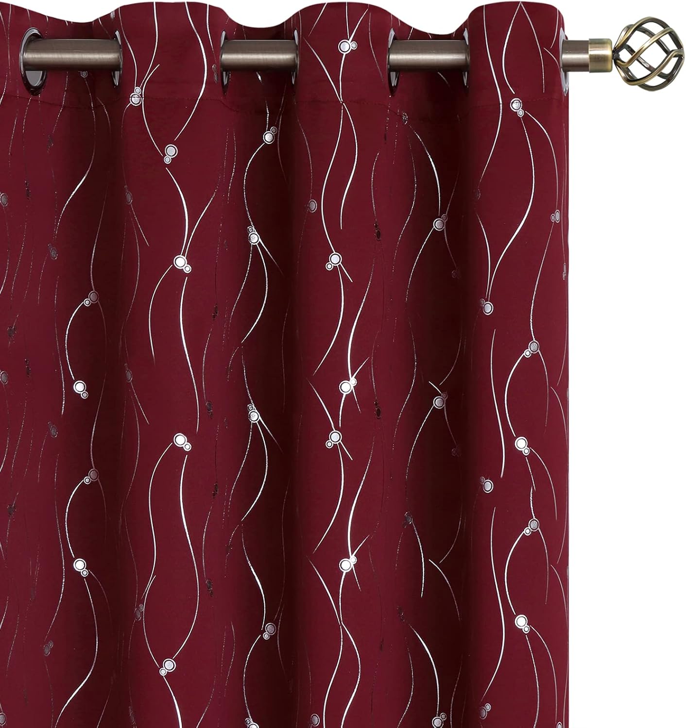 BGment Blackout Curtains 95 Inch Length for Bedroom Elegance