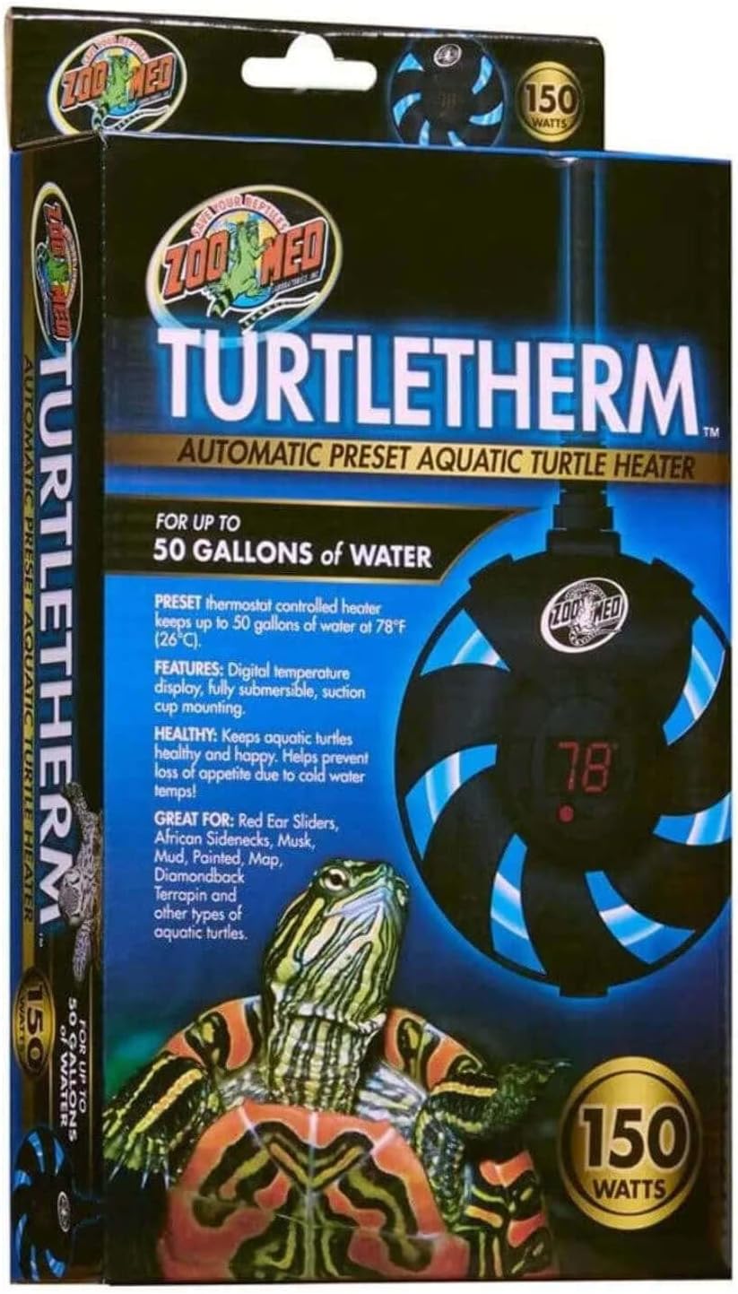 Zoo Med TURTLETHERM 150W Heater: Kept Warm with Precision