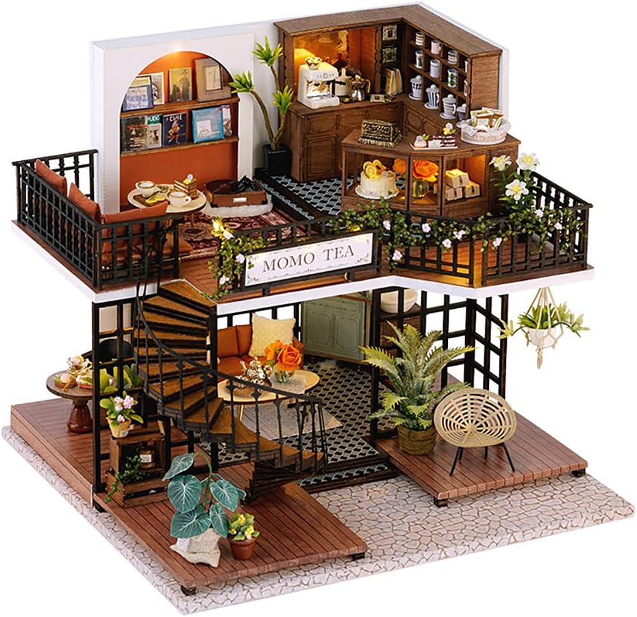 CUTEBEE Dollhouse Miniature Kit for Creative Room Ideas