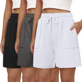 Cowasto Women's Cotton Summer Shorts for Casual Comfort and Style