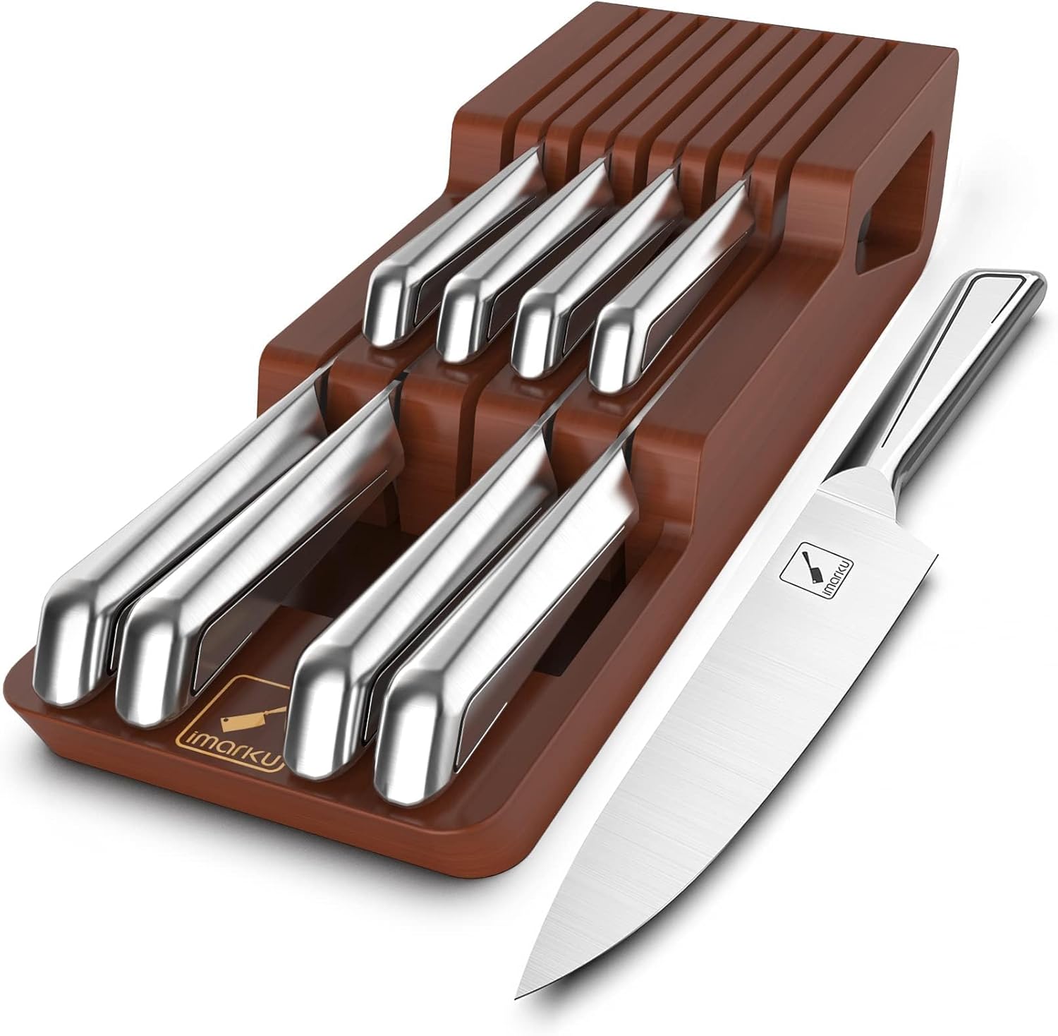 imarku Knife Set - 10 PCS Japanese Stainless Steel Kitchen Knives