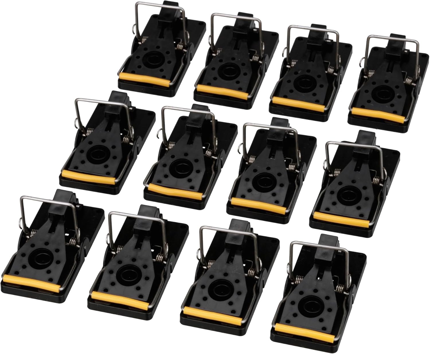 Grandpa Gus's 12-Pack Snap Traps: Powerful & Sensitive