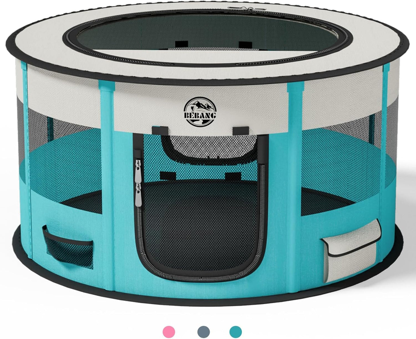 Dog Playpen Portable Foldable Pet Crate for Small Dogs and Cats