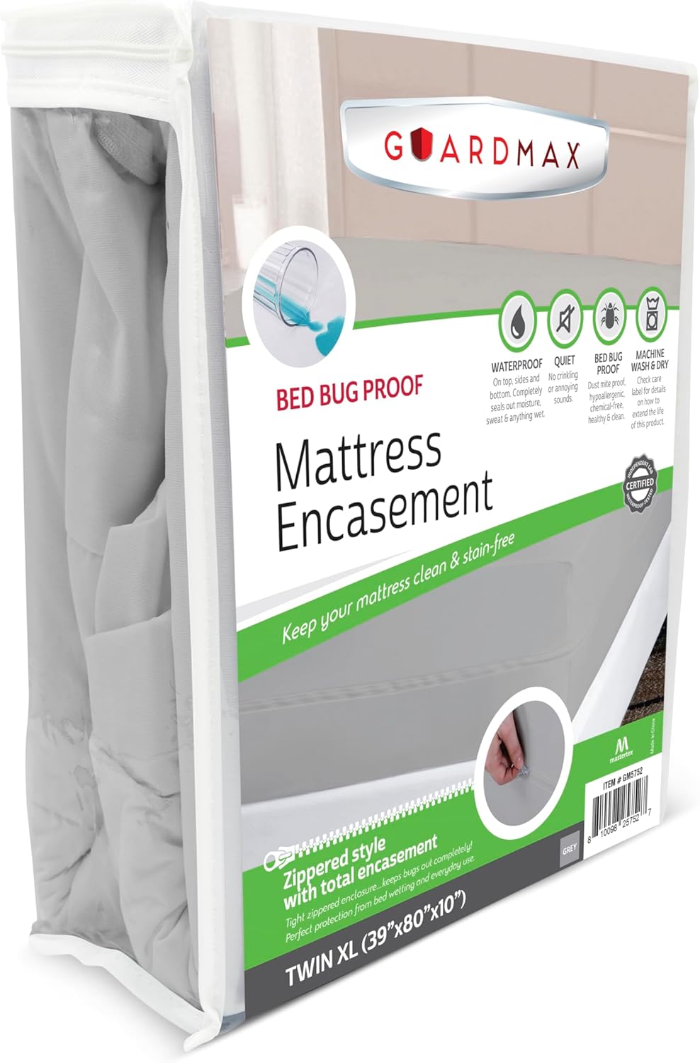 Guardmax Jersey Knitted Twin XL Zippered Mattress Encasement Review
