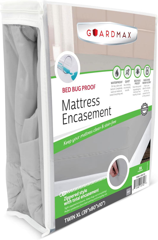 Guardmax Jersey Knitted Twin XL Zippered Mattress Encasement Review