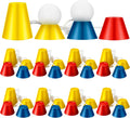 Gejoy Rubber Golf Tees Set - 4 Heights for Perfect Golf Practice
