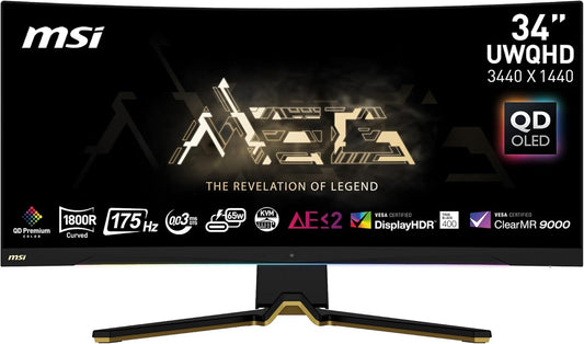 Immerse in 0.1ms Response, 175Hz Gaming Magic!