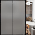 Privacy Glass Film for Home and Office Use with Frosted Finish