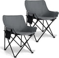 Leonyo 2 Pack Folding Camping Chairs - Comfortable, Portable Seating
