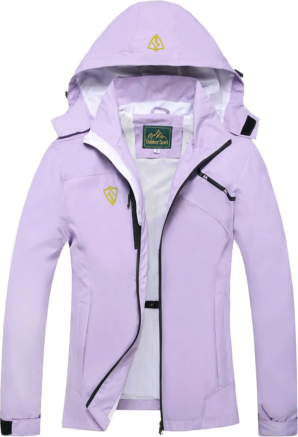 GIISAM Women's Waterproof Rain Jacket for All Weather Adventures